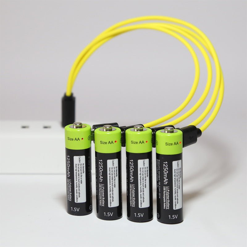 1.5V 1250mAh USB Lithium-Li-Ion Batterie